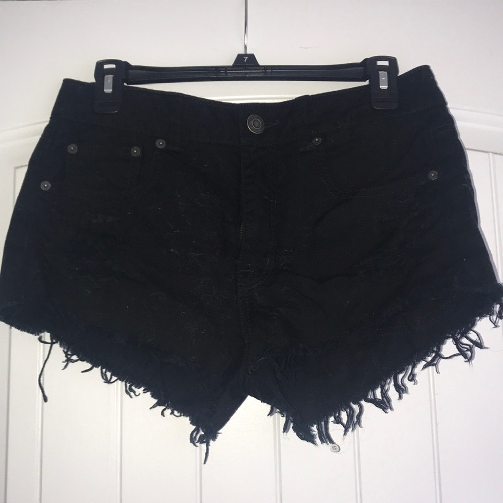 American Eagle Hi-Rise Festival Shortie
